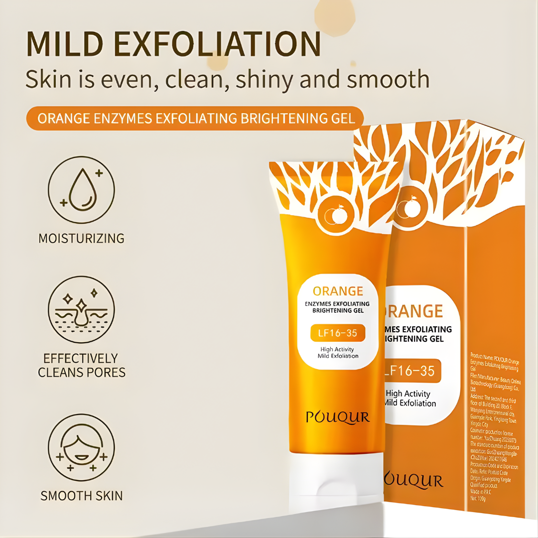 GlowPeel Orange Enzyme Gel