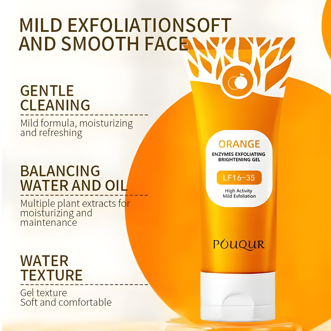 GlowPeel Orange Enzyme Gel